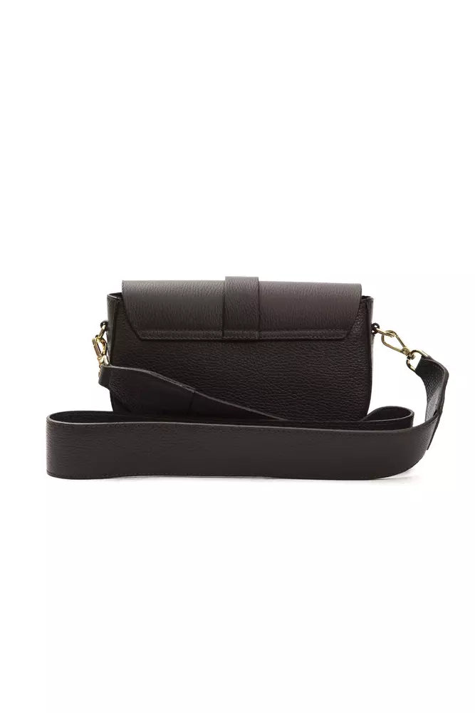 Brown Leather Crossbody Bag
