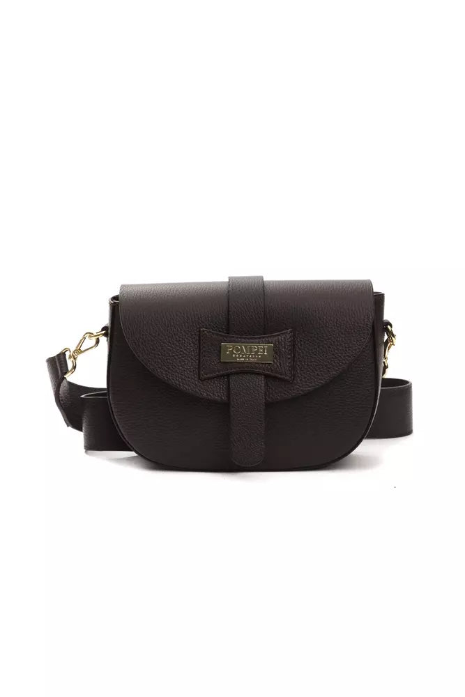 Brown Leather Crossbody Bag