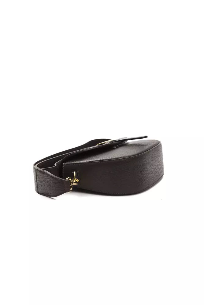 Brown Leather Crossbody Bag
