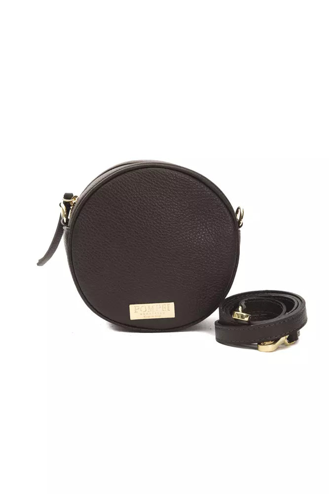 Brown Leather Crossbody Bag