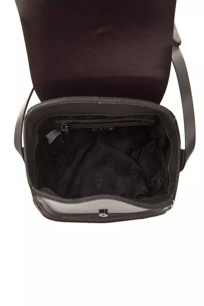 Burgundy Leather Crossbody Bag