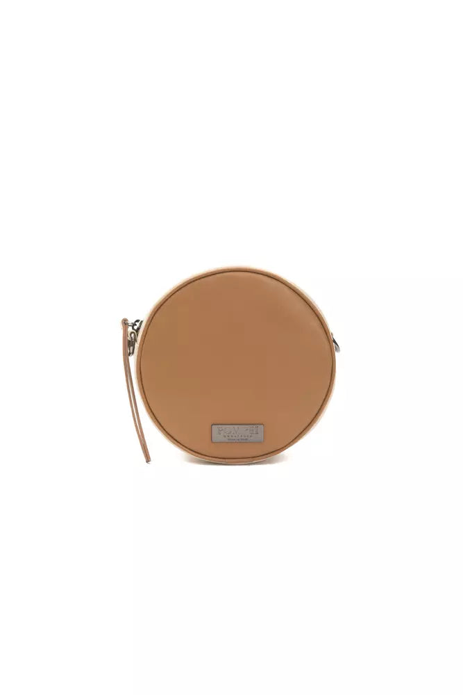 Beige Cuoio Crossbody Bag