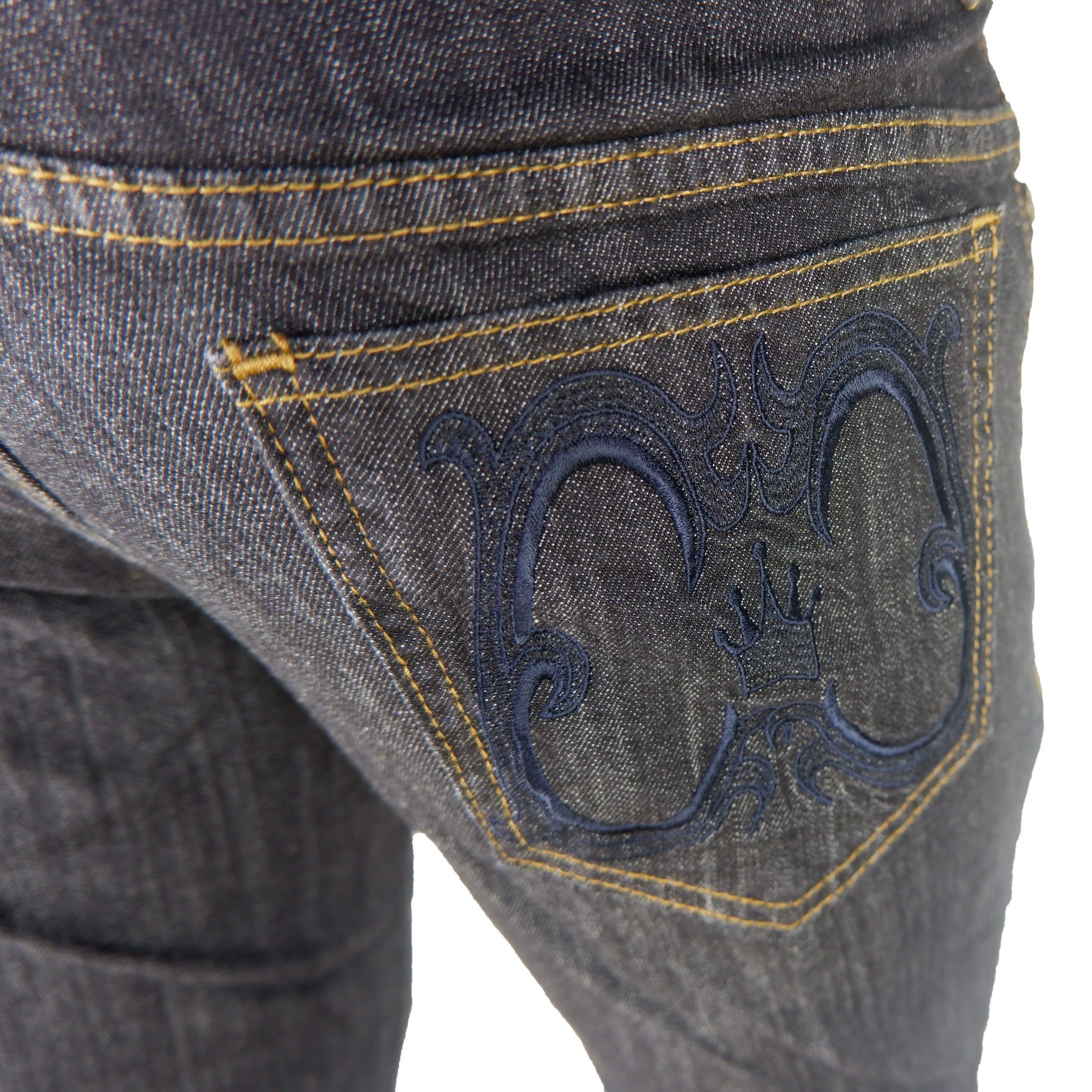 Gray Cotton Jeans & Pant