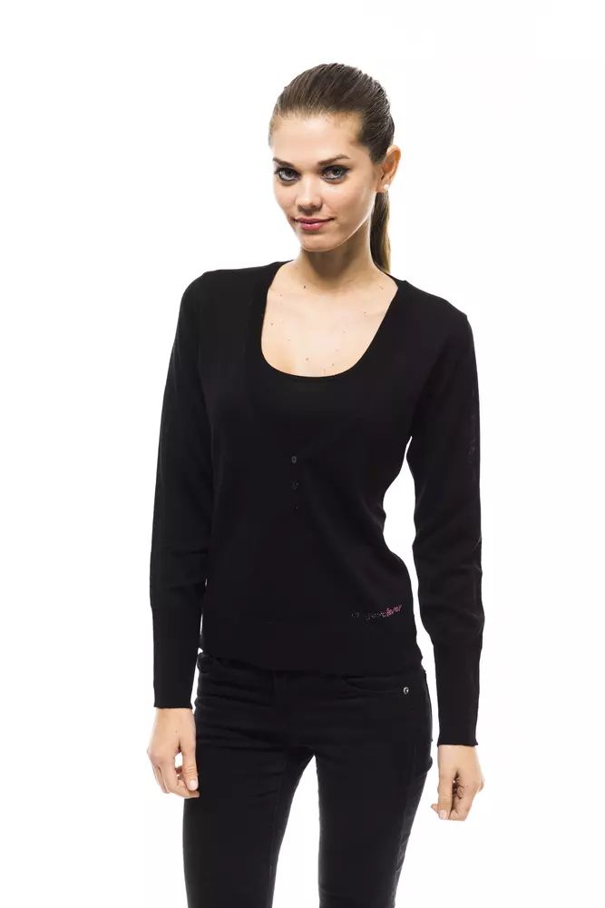 Ungaro Fever Black Wool Sweater
