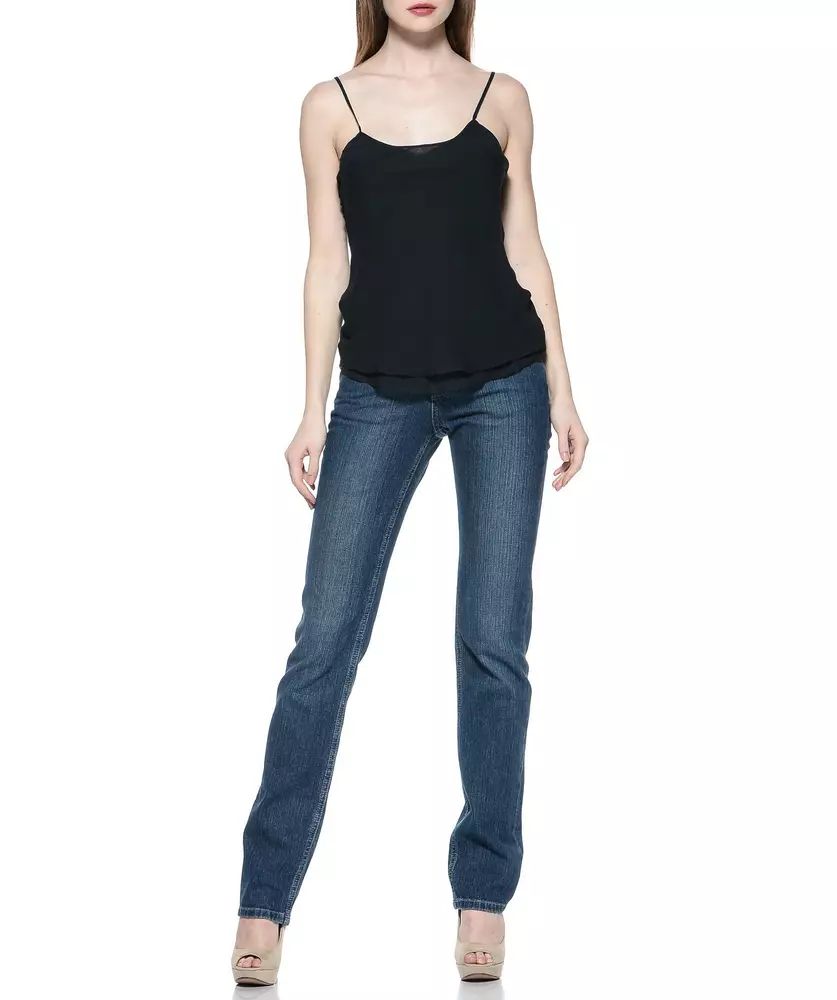 Ungaro Fever Blue Cotton Jeans & Pant