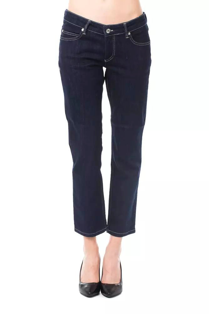 Ungaro Fever Blue Cotton Jeans & Pant