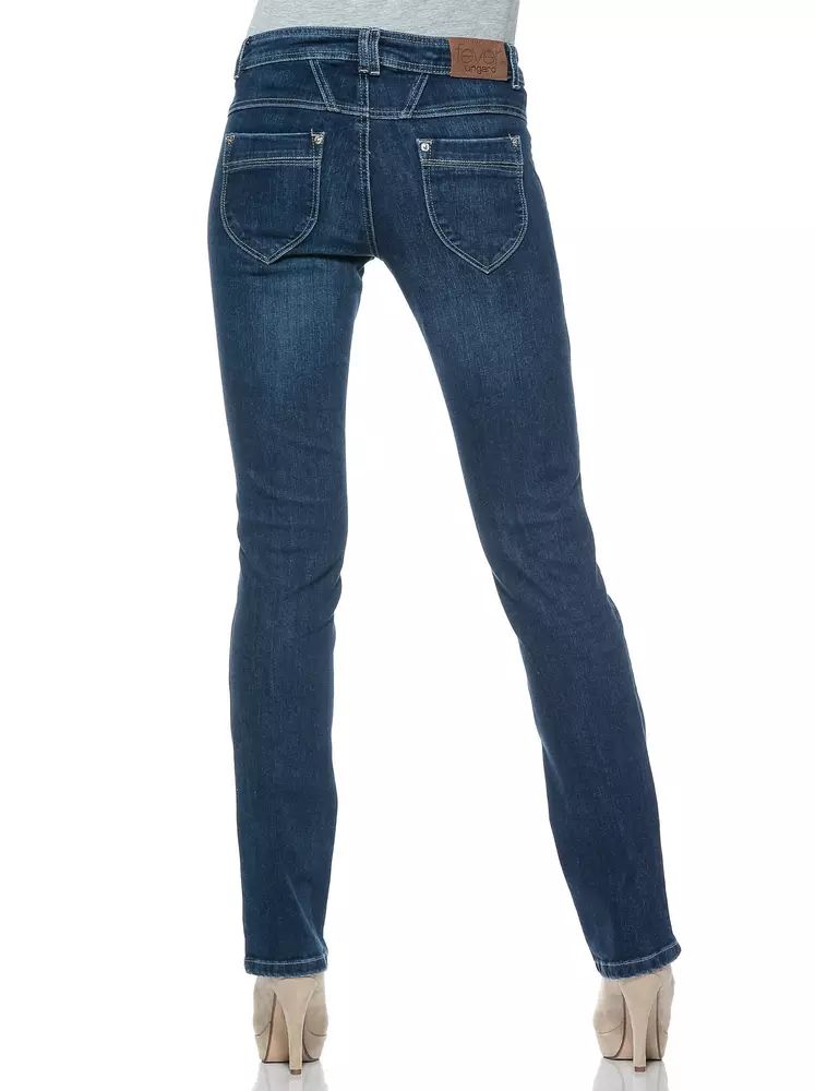Ungaro Fever Blue Cotton Jeans & Pant