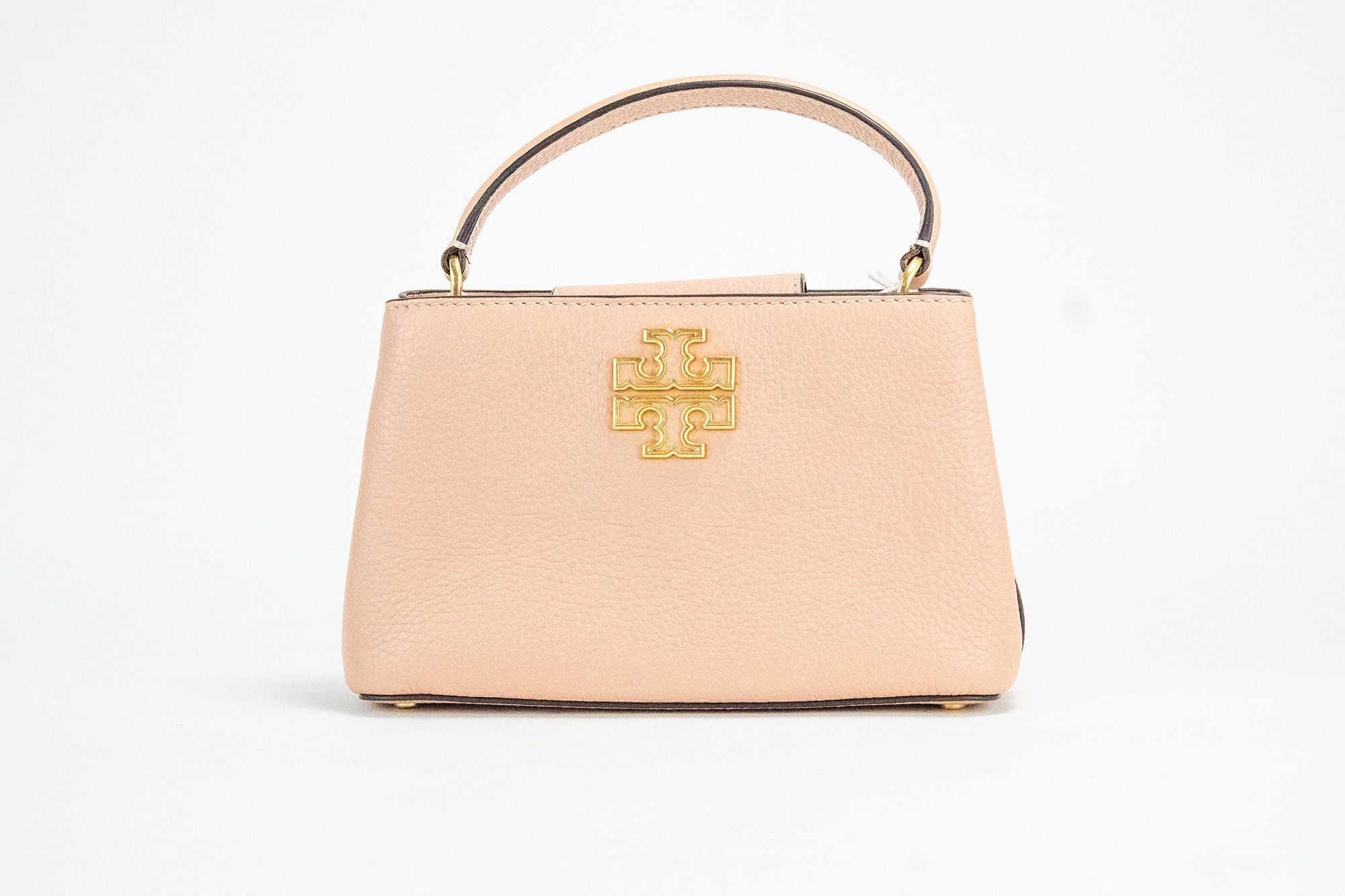 Britten Micro Light Meadowsweet Leather Satchel Bag Purse
